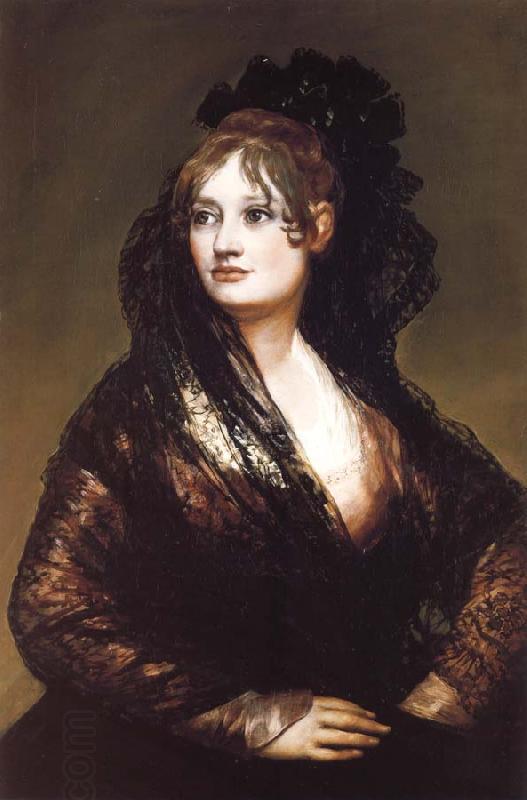 Francisco de Goya Dona Isabel de Porcel oil painting picture